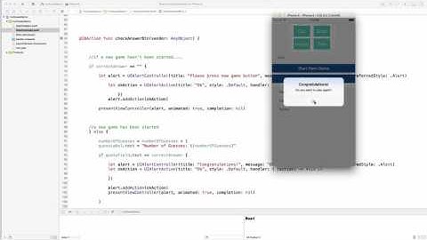 Learn How to Build iOS Apps - Guessing Game Part 6