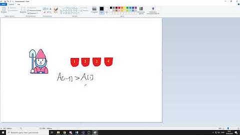 C++ Массивы и гномья сортировка, пример