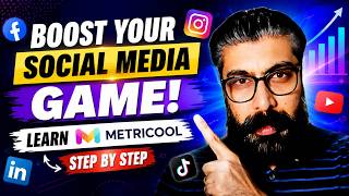 Boost Your Social Media Game: Learn METRICOOL Step by Step | Hindi Urdu screenshot 4