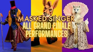 All Masked Singer AU Grand Finale Performances!! | SEASON 5