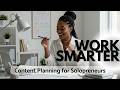 Content Planning Hacks for Time-Strapped Solopreneurs