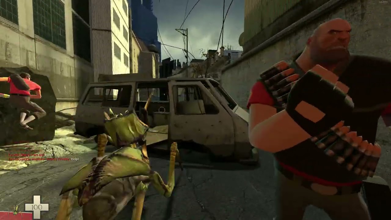 How a 9 Player Lambda Fortress Server Looks Like !