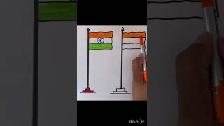 Indian flag #trending #viral #drawing #india #indianarmy #indianflag #indian