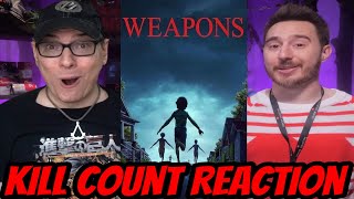 Weapons (2025) KILL COUNT REACTION