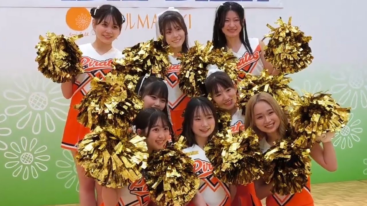 チアリーディング】来た来た来た！可愛過ぎる！CANDAYS(愛媛MP公式チア