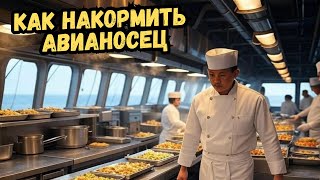 видео: Как накормить 6000 голодных моряков авианосца: камбуз на корабле - 17000 блюд в сутки картинка: Как накормить 6000 голодных моряков авианосца: камбуз на корабле - 17000 блюд в сутки