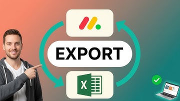 How to EXPORT A BOARD TO EXCEL in Monday (Step by Step) 2025
