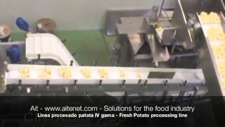 Potato Machinery - Fresh Potato Processing Line - Fresh Cut Potato - Ait - www aitenet com