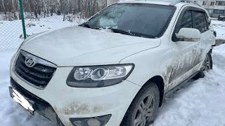 Hyundai Santa Fe 2011 г дизель  продается битый