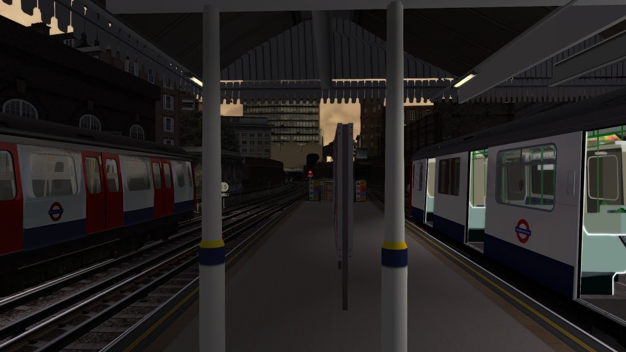 Train Simulator 2021: Trains at High Street Kensington | Circle & District Lines