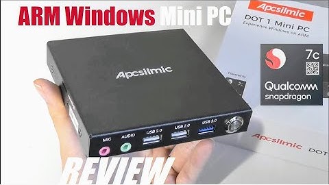 REVIEW: Dot 1 Mini PC - Windows 11 on ARM Pocket Computer! Snapdragon 7C Mini PC