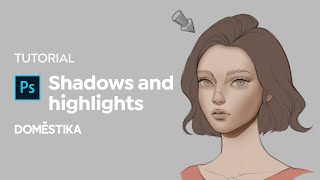 Photoshop TUTORIAL : Adding Shadows and Highlights to Portraits | Karmen Loh |  Domestika screenshot 5