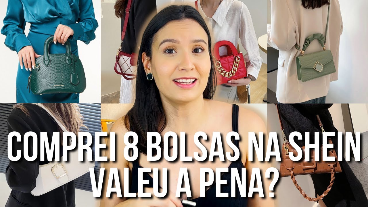VALE A PENA COMPRAR BOLSAS NA SHEIN? OPINIÃO SINCERA | BRISLA MOTA