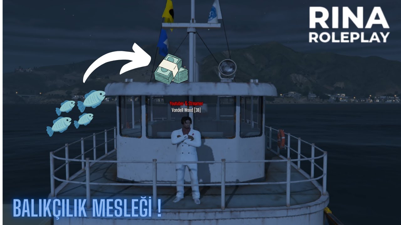 Para kazanmanın yolları (Balıkçılık) (www.rina-roleplay.com)