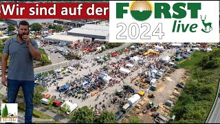 FORST LIVE 2024 | Demoshow für Forsttechnik in Offenburg | Wir schauen uns um!