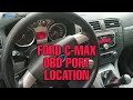 Ford C-Max Obd Diagnostic Port Location 🚗👨‍🔧