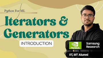 1.9.5 Iterators and Generators in Python | Hindi