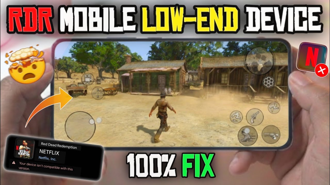 Red dead redemption Mobile - Device Compatible Fix! | Low-End device ...