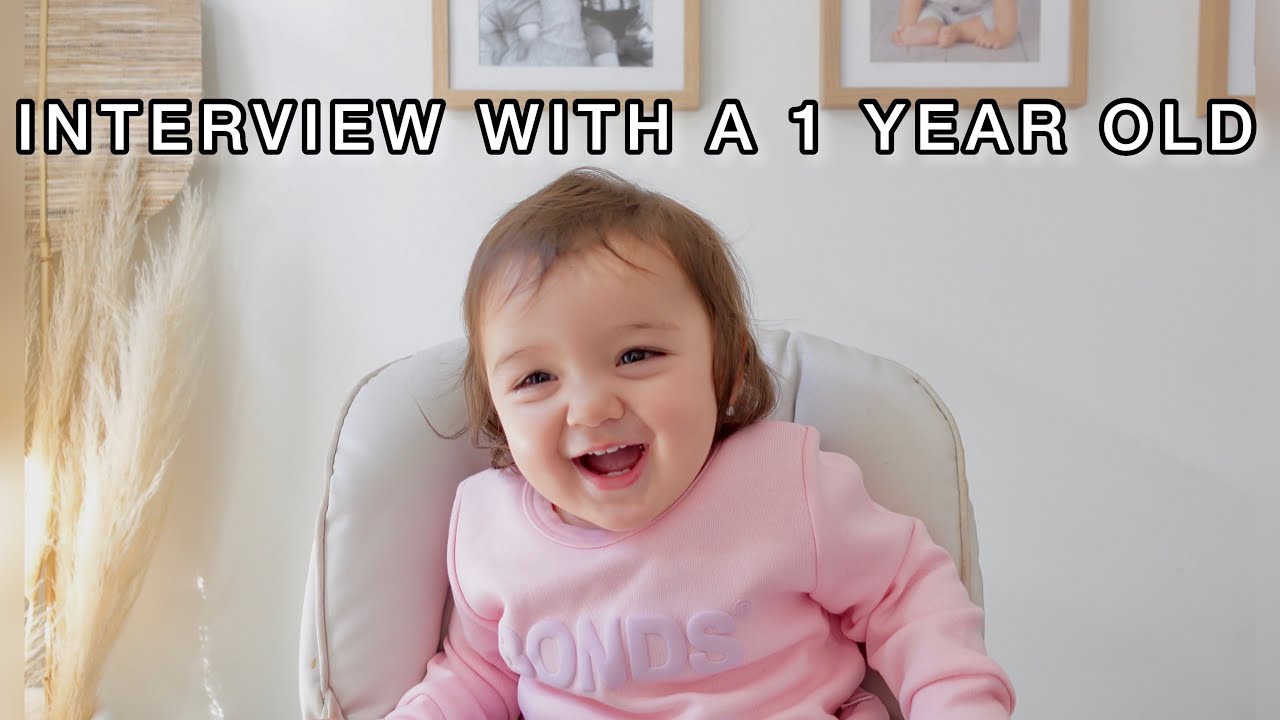 This INTERVIEW WITH A 1 YEAR OLD will make you cry 😭 YouTube