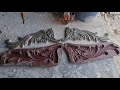 FRP Master Piece Fiberglass Die | From Mold to Wall 💪🔥Complete step by step process
