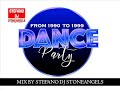 DANCE PARTY FROM 1990 TO 1999 MIX BY STEFANO DJ STONEANGELS #dance90#djset #djstoneangels