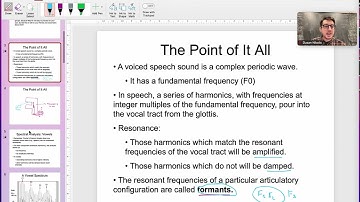 Linguistics 341 - Introduction to Phonetics - Vowel Acoustics
