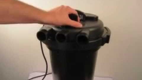 How to replace foam in Pond Pressurized Filter (CPF)