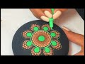 How to Mandala Art Dot Painting Stones / Rocks Tutorial Artist Hand Painted Stone Mandalas 曼荼羅 マンダラ