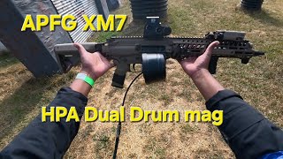 APFG XM7 with HPA Dual Drum Mag