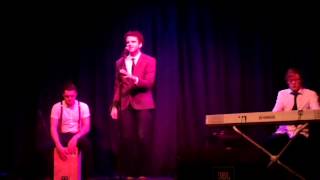 Jack Curnow performs 'Not While I'm Around' at The Poly covers gig - 26th January 2013