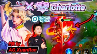 KPL 2024 Clash Lane POV - AG Xuan Ran plays Charlotte