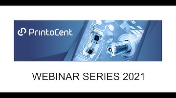 PrintoCent Webinar Series 2021 - Session #1 on Printed Intelligence Fast Forward