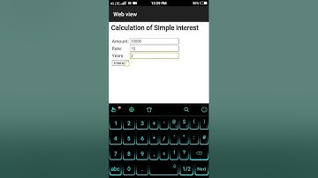 Calculation of simple interest by user input in javascript || Javascript for beginners #javascript