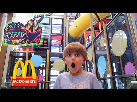 World's Best McDonald's ! Fun, Toys, Playground and Arcade Play ♥