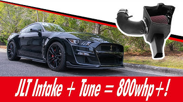 2021 GT500 Breaks 800whp With Intake & Tune Only!