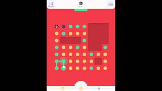 TwoDots: Level 64 (Ver 3 - No Power-ups) Walkthrough (Two Dots)