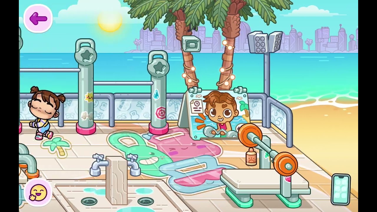 Cantó la canción de Sofía con mi familia en avatar world