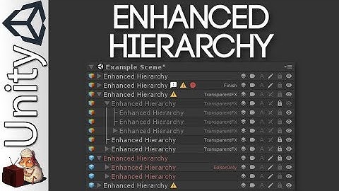 Enhanced Hierarchy 2.0 - Unity Asset Review & Tutorial