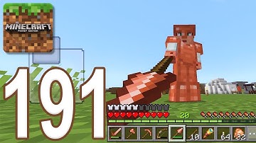 Minecraft Pocket Survival - Gameplay Walkthrough Part 191 - Copper Spear (iOS, Android)