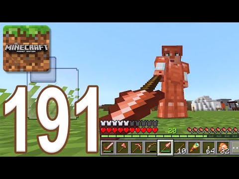 Minecraft Pocket Survival - Gameplay Walkthrough Part 191 - Copper Spear (iOS, Android)