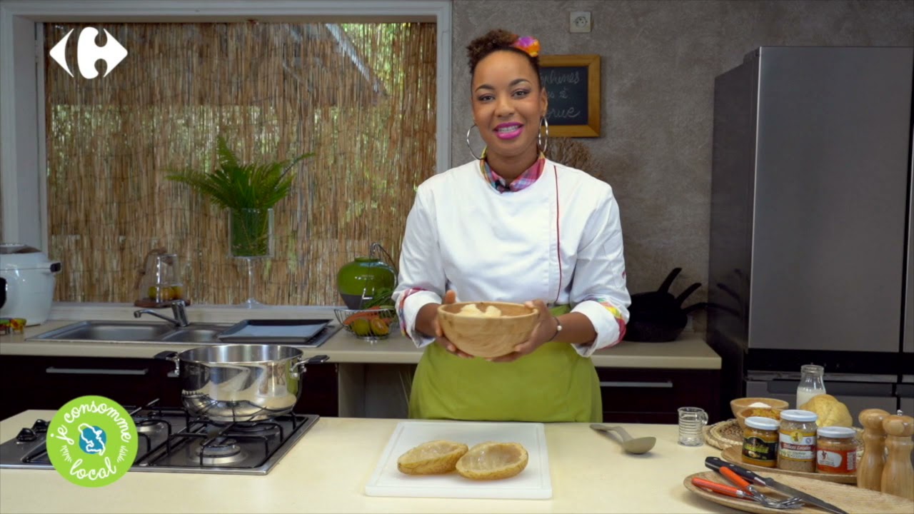 RECETTE DE CHRISTOPHINES GRATINÉES A LA MORUE - Prisca MORJON & Carrefour Martinique