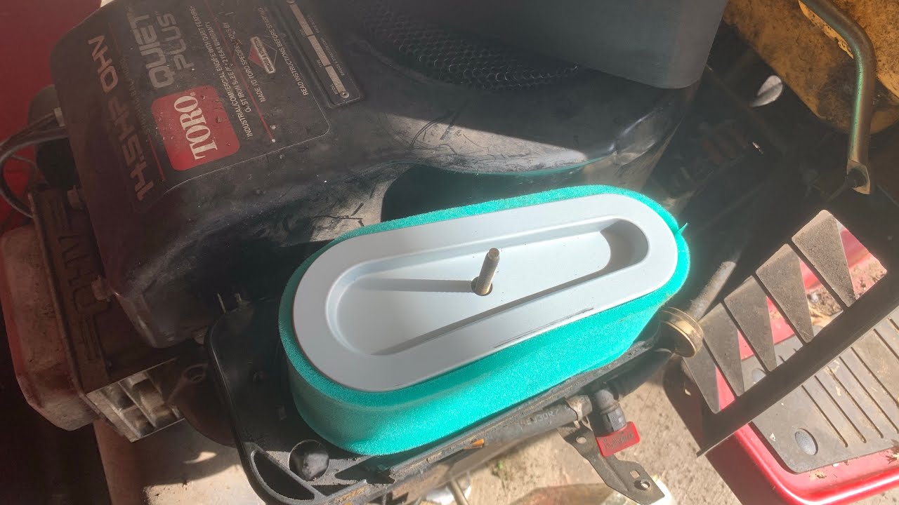 How To Change an Air Filter on a Toro Wheel Horse 1438 HXL General