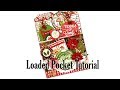 12 Days of Christmas in July 2019 Day 4 Vintage Loaded Envelope Polly's Paper Studio Tutorial DIY