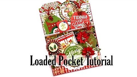 12 Days of Christmas in July 2019 Day 4 Vintage Loaded Envelope Polly