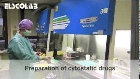 Elscolab presents cytostatic drugs preparation and handling in a safe and sterile environment