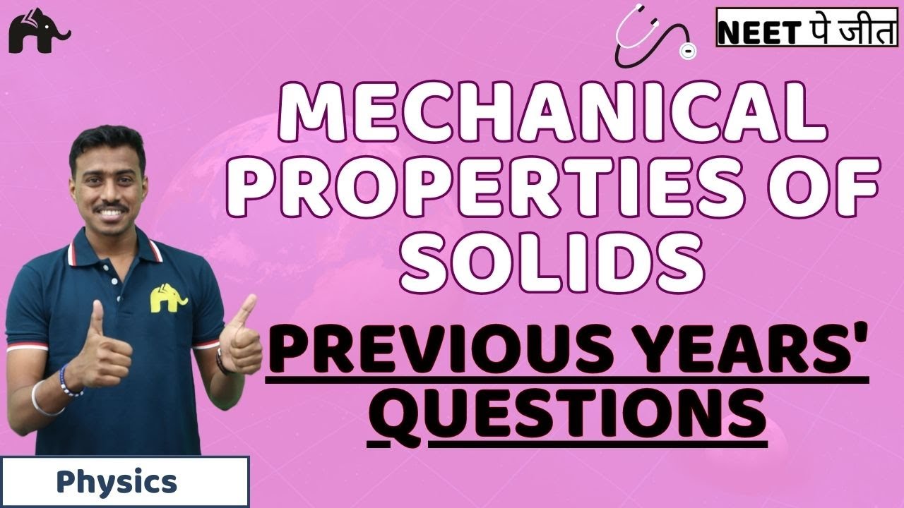 case study questions class 11 physics mechanical properties of solids