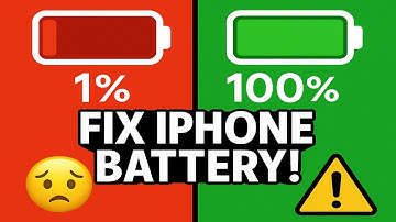 How to Fix iPhone Battery Draining Fast (2025 Guide) | Stop Battery Drain Now!