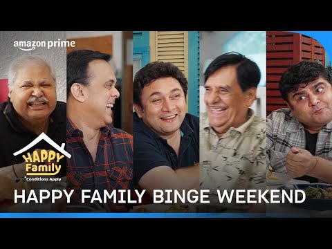 Sarabhai Gang on Happy Family Conditions Apply | Prime Video India