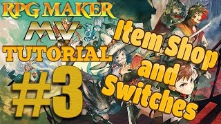 RPG Maker MV Tutorial World  - Item Shop and Switches Profile