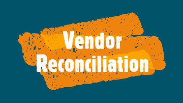 Simple ways to perform Vendor Reconciliation #VendorReconciliation #AccountsJob